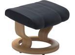 Fußhocker STRESSLESS "Consul", blau (shadow blau paloma), B:54cm H:38cm T:39cm, Leder BATICK: BATICK ist ein leicht korrigiertes, durchgefärbtes und genarbtes Möbelleder, bei dem die meisten Unebenheiten und Spuren in der Regel entfernt wurden.;Leder PALOMA: PALOMA ist ein durchgefärbtes Semianilin-Möbelleder mit natürlicher Narbung.;ROHLEDER Stoff Q2 FARON: Ein fester zuverlässiger Bouclé mit ein