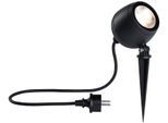 LED Gartenstrahler PAULMANN "Kikolo", grau (anthrazit), H:26,1cm T:8,5cm Ø:9cm, Leuchten, LED Gartenstrahler, Outdoor 230V Spot Kikolo 60 3000K anthrazit