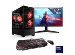 CSL Gaming-PC-Komplettsystem "AeroVision V24456", Energieeffizienz: E, schwarz, Microsoft Windows 11 Home (64 Bit), 32 GB RAM 1.000 GB SSD, Computer_Komplettsysteme, Gaming-PC-Komplettsystem