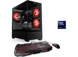 CSL Gaming-PC "AeroVision V24339", schwarz, Microsoft Windows 11 Home (64 Bit), 32 GB RAM 1.000 GB SSD, Desktop-PCs, Gaming-PC