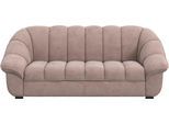 3-Sitzer COTTA "Mado, Breite 215 cm", mud, B:215cm T:104cm, 100% POLYESTER (PES), Sofas, 3-Sitzer, verschiedene Sofas individuell kombinierbar