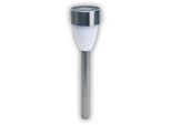 LED Solarleuchte NÄVE "Cyral", silber (silberfarben), B:5,5cm H:36,5cm, Leuchten, LED Solarleuchte, Solar