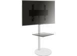 Wohnzimmertisch VCM "Design Premium TV Standfuß Rack Fernseh Cirla ZW", weiß, B:55cm T:45cm, Sideboards, Wohnzimmertisch