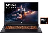 ACER Gaming-Notebook "Nitro V ANV17-41 RTX 5050/5060/5070", schwarz (obsidian schwarz), 32 GB RAM 512 GB SSD, Ryzen 7, Windows11Home64Bit, Notebooks, Gaming-Notebook