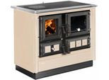 Festbrennstoffherd JUSTUS "Rustico-90 2.0", beige (schwarz), Kaminöfen, Festbrennstoffherd