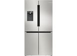 BOSCH Multi Door "KFD96APEA", Energieeffizienz: E, silber (gebürsteter stahl antifingerprint), B:90,5cm H:183cm T:73,1cm, Kühlschränke, Multi Door