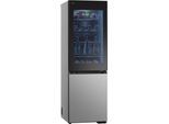 LG Kühl-/Gefrierkombination "GBG5160CPY", Energieeffizienz: C, silber (prime silber, schwarz), Rechtsanschlag, wechselbar, Kühlschränke, Kühl-/Gefrierkombination