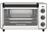 RUSSELL HOBBS Minibackofen "Express AIRFRY 26680-56", grau (edelstahl), B:36,5cm H:27,8cm T:45,1cm, Minibacköfen, 5 Funktionen, 20l, Pizza Ø 30cm, Frittierkorb, Backblech & Grillrost, Minibackofen