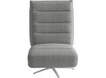 TV-Sessel SIT & MORE "Eve", grau, B:80cm H:109cm T:98cm, 100% Polyester, Sessel, TV-Sessel, mit Herz-Waage und 2 Motoren, Bedienfelder im Sitz