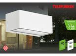 LED Außen-Wandleuchte TELEFUNKEN "MONACO", weiß (weiß, neutral), Leuchten, LED Außen-Wandleuchte
