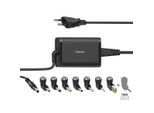 HAMA Notebook-Netzteil "Universal-Notebook-Netzteil, 15-19V/65W 8 Notebookstecker", schwarz, B:22,9cm H:14,3cm T:4,1cm, Netzteile, Notebook-Netzteil