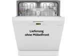 MIELE teilintegrierbarer Geschirrspüler "G 5611 i Active", Energieeffizienz: A, silber (brillantweiß), B:59,8cm H:80,5cm T:57cm, Geschirrspüler, teilintegrierbarer Geschirrspüler