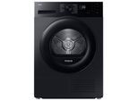 SAMSUNG Wärmepumpentrockner "DV9EDG52A0AEEG", Energieeffizienz: C, schwarz, B:60cm H:85cm T:60cm, Trockner, Optimal Dry ‑ Intelligent Trocknen mit Sensoren, Wärmepumpentrockner