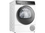 BOSCH Wärmepumpentrockner "WQB245B40", Energieeffizienz: C, weiß, B:59,8cm H:84,2cm T:61,3cm, Trockner, Selbstreinigender Kondensator, Auto Dry, Smart Dry, Home Connect, Wärmepumpentrockner