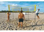 Volleyballnetz "und Beachballnetz Crossnet", gelb, CROSSNET DISTRIBUTED BY HAMMER, Sport-Netze, Kinder, B/H/L: 440cm x 240cm x 440cm, Kunststoff, Volleyballnetz, mit Transporttasche (Rucksack), B:440cm H:240cm L:440cm