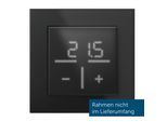HOMEMATIC IP Smart-Home-Zubehör "Glas-Wandthermostat", schwarz, B:12,5cm H:5cm T:12,5cm, Smart-Home-Stationen, Smart-Home-Zubehör