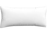Kissenbezug SCHLAFGUT "Premium Kissenbezug Woven Satin (1 St)", weiß (full, weiß), B:40cm L:80cm, Mako-Satin, Obermaterial: 100% Baumwolle, Kissenbezüge, Kissenbezug, Ton-in-Ton Reißverschluss, Fadendichte von 300tc, Uni, OEKO Tex