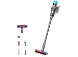 DYSON Akku-Hand-und Stielstaubsauger "V12TM Origin", nickel, nickel, B:25cm H:121,6cm T:25cm, Akkusauger, Anti-Kratz Bürste, kein Saugkraftverlust, LCD-Display, Topseller