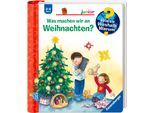Kinderbuch RAVENSBURGER "Wieso? Weshalb? Warum? junior, Band 44 Was machen wir an Weihnachten?", bunt, B:18cm H:19,7cm, Bücher, Kinderbuch