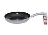 Bratpfanne ELO "Ducato", silber (silberfarben, schwarz), H:5,8cm Ø:28cm, Pfannen, Bratpfanne, Für alle Herdarten geeignet, inkl. Induktion