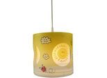 NIERMANN Hängeleuchte "Dreh-Pendelleuchte Sunny", bunt, 1, Ø 25cm H: 27cm, 1 Stk., Leuchten, Kinderzimmer, Kinderlampe, Hängeleuchte