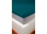 Spannbettlaken BELLANA "bellana deluxe für Topper, mit Elasthan, Premium Jersey 230 g/m²", tanne, 1 Stk., Jersey, 180x200 180x210 180x220 190x200 190x210 190x220 200x200 200x210 200x220 10cm, Jersey, Obermaterial: 95% Baumwolle, 5% Elasthan (LYCRA), Bettlaken, Spannbettlaken, mit 5% Elasthan, für Topper mit 4-10cm Höhe, bügelfrei, faltenfrei