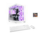 CSL PC "Vitrum Advanced V24475", weiß, Microsoft Windows 11 Home (64 Bit), 32 GB RAM 1.000 GB SSD, Desktop-PCs, PC
