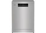GORENJE Standgeschirrspüler "GS 642E90X", Energieeffizienz: E, silber (silberfarben), B:59,9cm H:84,5cm T:59,7cm, Geschirrspüler, Total AquaStop, Standgeschirrspüler