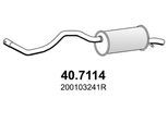 ASSO Endschalldämpfer 40.7114 für RENAULT 200103241R