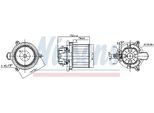 NISSENS Innenraumgebläse 87626 für HYUNDAI