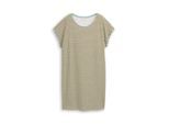 TOM TAILOR Damen Nachthemd mit Muster, schwarz, Gemustert, Gr. 42