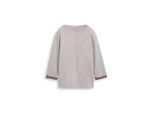 TOM TAILOR Damen Sweatshirt mit Stehkragen, braun, Meliert, Gr. M
