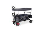 Pinolino , Anthrazit , Metall, Textil , 59x67x124 cm , Freizeit, Camping, Bollerwagen