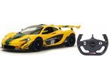 RC-Auto JAMARA "McLaren P1 GTR", gelb, Fernlenkfahrzeuge, KinderB:34cm H:9cm T:14cm, Kunststoff, mit LED Beleuchtung, B:34cm H:9cm T:14cm