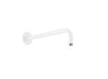 Herzbach Deep White Wandarm 23.960350.1.07 350 mm, für Kopfbrause, weiß matt