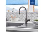 Villeroy und Boch Küchenarmatur Umbrella Flex 92540005 11,5 l/min, ausziehbar, anthrazit
