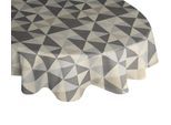 Tischdecke ADAM "Bio Bel" Gr. 1, schwarz, Ø:145cm, Bio-Baumwolle, Tischdecken, Tischdecke, aus 100% Bio-Baumwolle