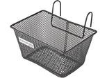 Fahrradkorb PROPHETE "Kinder-Fahrradkorb", schwarz, Taschen, Kinder, B/H/T: 23,5cm x 17cm x 13,5cm, Kunststoff, Fahrradkorb, B:23,5cm H:17cm T:13,5cm