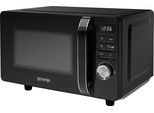 GORENJE Mikrowelle "MO 20 S4BC", schwarz, B:45cm H:26cm T:34cm, Mikrowellen, Flat-Bed ohne Drehteller, Mikrowelle