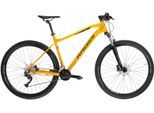 Mountainbike KROSS "KROSS MTB Hardtail Level 2.0 29" gelb 18 Gänge" Gr. 56, gelb (gelb, schwarz), Fahrräder, Herren, 56cm, 29 Zoll (73,66cm) hinten: 29 Zoll (73,66cm), Mountainbike