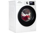 BAUKNECHT Waschmaschine "B6R 88E SILENCE DE", Energieeffizienz: A, weiß, B:59,9cm H:85cm T:61cm, Waschmaschinen, Dampfprogramm, besonders leise, Vollwasserschutz, Waschmaschine