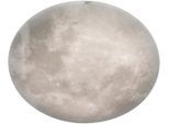 TRIO LEUCHTEN LED Deckenleuchte "Lunar", weiß, 1, Ø 60cm H: 12cm, 1 Stk., Leuchten, "Mondleuchte" Fernbedienung,integrierter Dimmer,Nachtlicht, LED Deckenleuchte