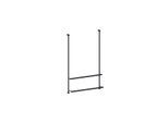 Giese Server Badetuchhalter 30860-14 für Glasduschen, schwarz matt
