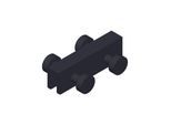 Giese Sky Hakenleiste 31948-14 mit 4 Haken, schwarz matt
