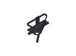 Giese Newport Duschkorb 30824-14 Halter für Rasierer,Haken und Wischer, Eckmodell, schwarz matt