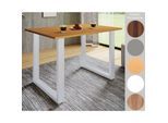 VCM Premium Holz Esstisch H. 76 x B. 80 x T. 50 cm Küchentisch Speisetisch Tisch Xona U