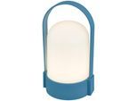 BRILONER LEUCHTEN LED Außen-Tischleuchte "ASA 7544010", taubenblau, Leuchten