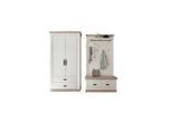 Mid.you , Pinienfarben, Hellbraun , Holzwerkstoff , 224x201x45 cm , Garderobe, Garderoben-Set