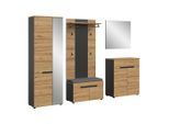 Livetastic , Eiche Artisan , Holzwerkstoff , Holzoptik , 255x190x37 cm , FSC MIX ,