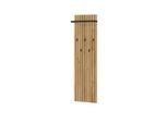 uno Garderobenpaneel Lomena ¦ holzfarben ¦ Holzwerkstoff ¦ Maße (cm): B: 46 H: 160 T: 18.0